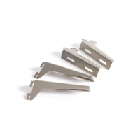 Комплект из 4 кронштейнов Archivita La Redoute единый размер серый AM.PM  фото, kupilegko.ru